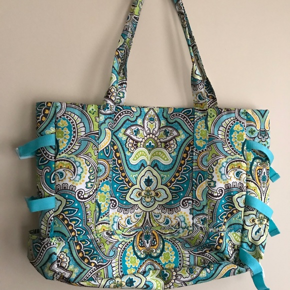 laura ashley beach bag